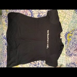 RING SUN black “whatever” tshirt